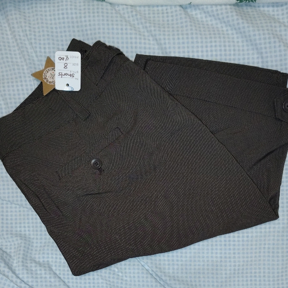 Elegant Dark Brown Pants